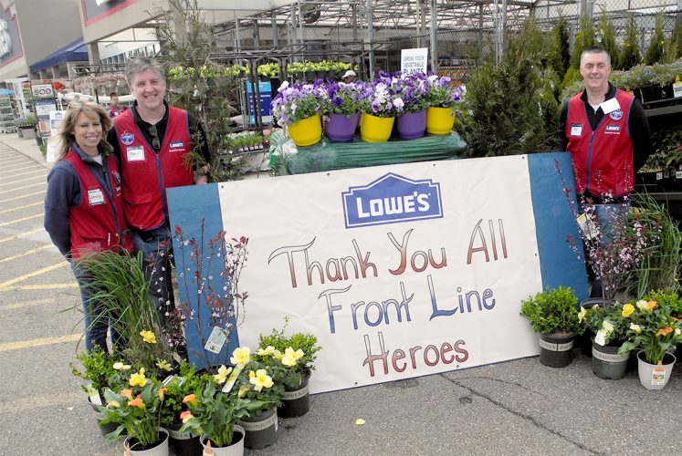 Local business shows support for 'front-line heroes'